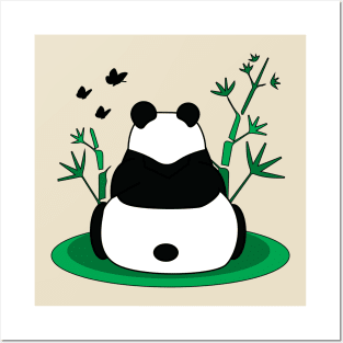 Peaceful Panda Posters and Art